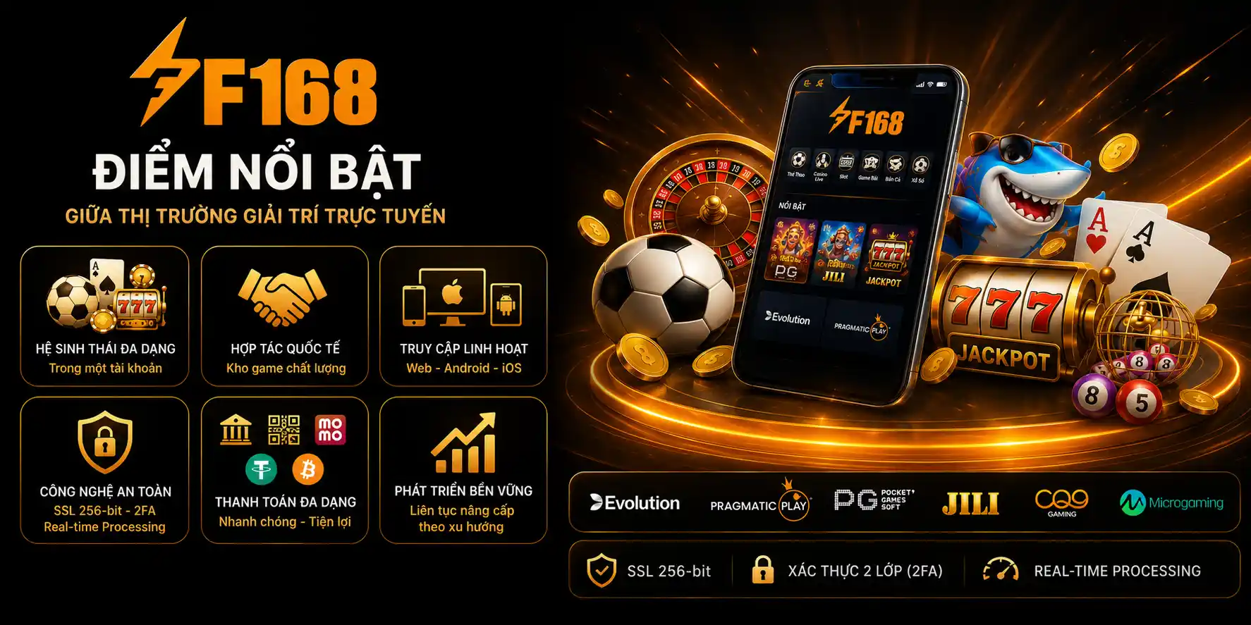 TRANG CHỦ F168 14 F168 Và Những Điểm Nổi Bật Giữa Thị Trường Giải Trí Trực Tuyến
